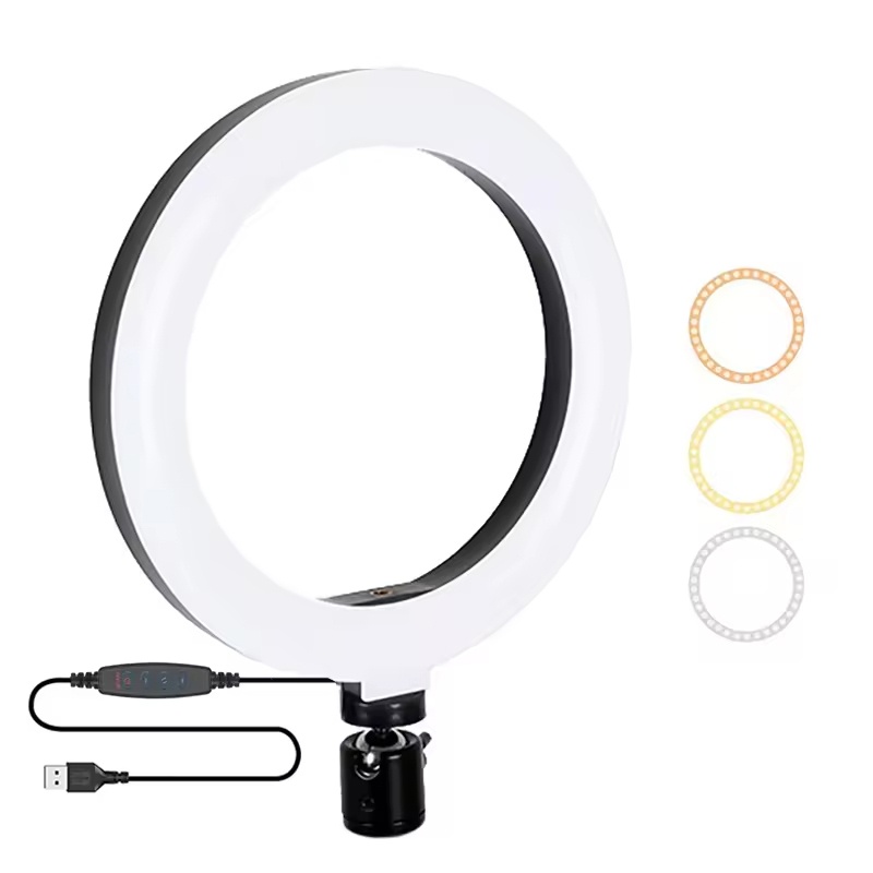Luz de Anel LED para Selfie 16 - Photography Lighting Description avaliação e preço