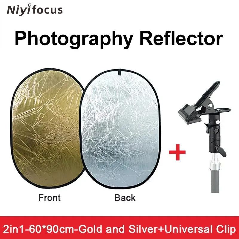Refletor Portátil Redondo 2 em - Photography Lighting Handheld avaliação e preço