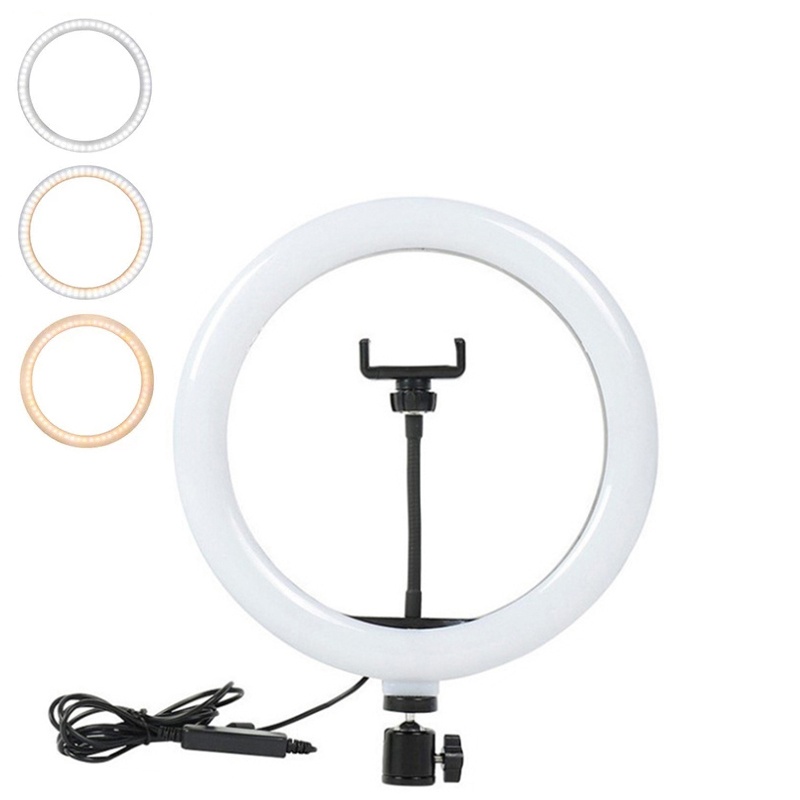 Luz de vídeo 16/26/33cm, anel  - Photography Lighting Description avaliação e preço