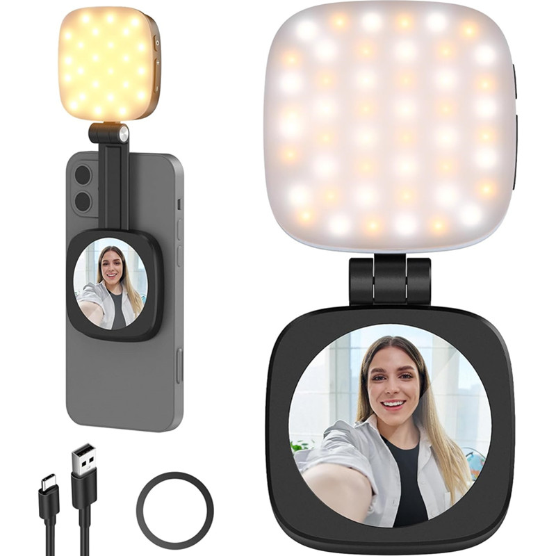 2 em 1 dobrável telefone magné - Photography Lighting Brands avaliação e preço